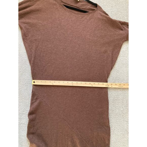 Free People Free-est Hollis Sweater Midi Dress Size Medium Carafe Cotton Linen - Picture 13 of 13